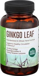 Whole Foods Market, Gingko Leaf, 120 CT