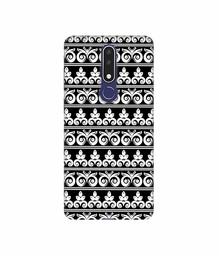 Amazon Brand - Solimo Designer Two Different Patterns 3D Printed Hard Back Case Mobile Cover for Nokia 3.1 Plus