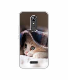 Amazon Brand - Solimo Designer Sleepy Kitten UV Printed Soft Back Case Mobile Cover for Micromax Selfie 2 Note Q4601