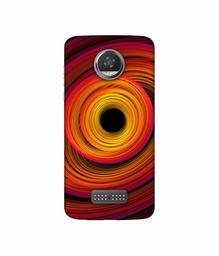 Amazon Brand - Solimo Designer Circle Patternn 3D Printed Hard Back Case Mobile Cover for Moto Z2 Play