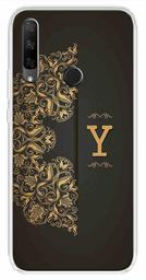 Amazon Brand - Solimo Designer Multicolor Black Pattern Alphabet-Y Printed Soft Back Case Mobile Cover for Huawei Honor 9X