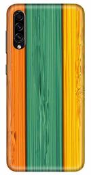 Amazon Brand - Solimo Designer Colorful Wooden Pattern 3D Printed Hard Back Case Mobile Cover for Samsung Galaxy A50s