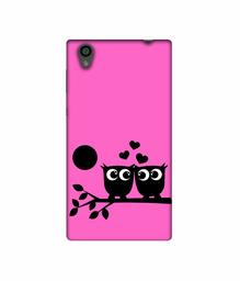 Amazon Brand - Solimo Designer Love Birds Vector 3D Printed Hard Back Case Mobile Cover for Sony Xperia L1