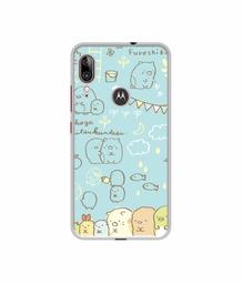 Amazon Brand - Solimo Designer Random UV Printed Soft Back Case Mobile Cover for Motorola Moto E6s