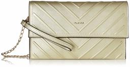 Flavia Women's Clutch (Gold)