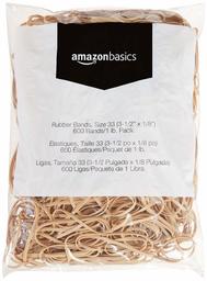 AmazonBasics Rubber Bands, Size 33 (3-1/2