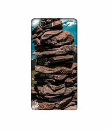 Amazon Brand - Solimo Designer Rocks 3D Printed Hard Back Case Mobile Cover for Micromax Canvas Nitro 2 E311