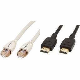 AmazonBasics RJ45 Cat-7e Network Ethernet Cable – X Meters