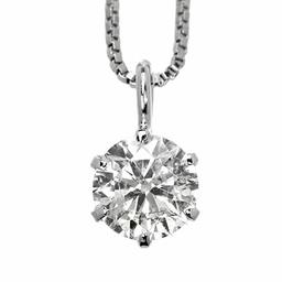 Amazon Collection (Amazon Collection) (AMBZO) Pt900 Diamond Necklace 0.2ct 6 Prong (J.I1.VG Equivalent) PS2459PT-02