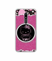 Amazon Brand - Solimo Designer Kitty with Glitter UV Printed Soft Back Case Mobile Cover for Micromax Canvas Infinity Pro