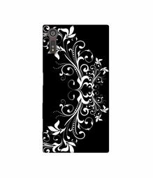 Amazon Brand - Solimo Designer Flower Art Pattern 3D Printed Hard Back Case Mobile Cover for Sony Xperia XZ Dual