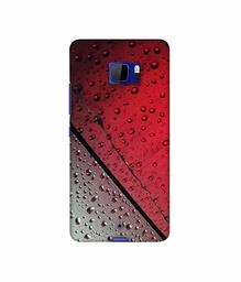 Amazon Brand - Solimo Designer Water Drop On Glass 3D Printed Hard Back Case Mobile Cover for HTC U Ultra