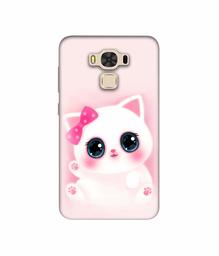 Amazon Brand - Solimo Designer Babby Kitty 3D Printed Hard Back Case Mobile Cover for Asus Zenfone 3 Max ZC553KL