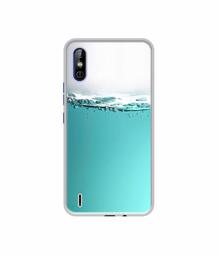 Amazon Brand - Solimo Designer Half Fill UV Printed Soft Back Case Mobile Cover for Tecno Spark Go