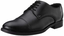 Amazon Brand - Symbol Men's Black Synthetic Formal Shoes - 11 UK (AZ-KY-355)