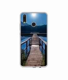 Amazon Brand - Solimo Designer Wooden Beach UV Printed Soft Back Case Mobile Cover for Huawei Y9 (2019)