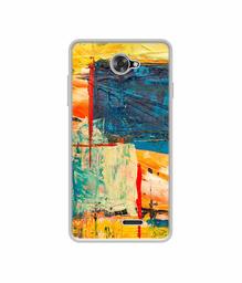 Amazon Brand - Solimo Designer Multicolor Box UV Printed Soft Back Case Mobile Cover for Panasonic P71