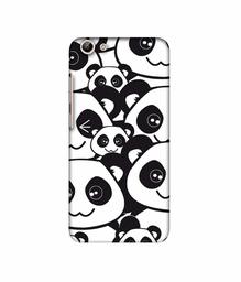 Amazon Brand - Solimo Designer Panda Texture 3D Printed Hard Back Case Mobile Cover for Vivo Y69