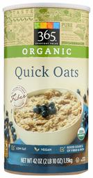 365 Everyday Value, Organic Quick Oats, 42 oz