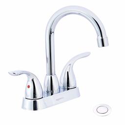 AmazonBasics AB-BF608-PC Basin Faucet-4-Inch, Polished Chrome