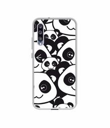 Amazon Brand - Solimo Designer Panda Texture UV Printed Soft Back Case Mobile Cover for Mi A3