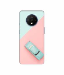 Amazon Brand - Solimo Designer Toy Car 3D Printed Hard Back Case Mobile Cover for OnePlus 7T