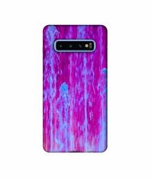 Amazon Brand - Solimo Designer Pink Color Fall 3D Printed Hard Back Case Mobile Cover for Samsung Galaxy S10 Plus