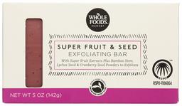 Whole Foods Market, Exfoliating Bar, Super Fruit & Seed, 5 oz