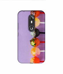 Amazon Brand - Solimo Designer Gilliter Lollipops 3D Printed Hard Back Case Mobile Cover for Gionee A1