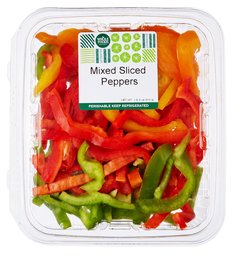 Mixed Sliced Peppers, 18 oz