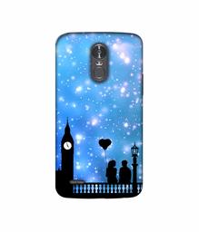 Amazon Brand - Solimo Designer Love Couple Vector 3D Printed Hard Back Case Mobile Cover for LG Stylus 3