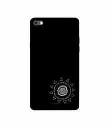 Amazon Brand - Solimo Designer Circle Pattern 3D Printed Hard Back Case Mobile Cover for Micromax Canvas Sliver 5 Q450