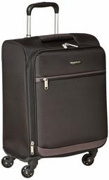 AmazonBasics Softside Trolley Luggage - 21-inch, Carry-on/Cabin Size, Black