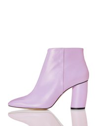 Amazon Brand - find. Women’s Square Toe Ankle Boots, Purple (Lilac), US 10.5