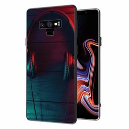 Amazon Brand - Solimo Designer Music Headphone Printed Hard Back Case Mobile Cover for Samsung Galaxy Note 9 (D310)