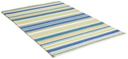 Pinzon badmat Nantucket Stripe hand-hooked wol tapijt 3'6x5'6