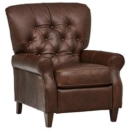 Amazon Brand – Stone & Beam Appleton Farmhouse Leather Recliner, 35