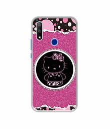 Amazon Brand - Solimo Designer Kitty with Glitter UV Printed Soft Back Case Mobile Cover for Honor 9X