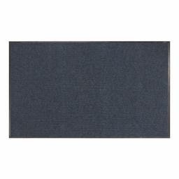 AmazonBasics Poly Linear-Rib Commercial Carpet Vinyl-Backed Mat 3X10 Blue