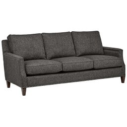 Amazon Brand – Stone & Beam Marin Nailhead Studded Sofa Couch, 87