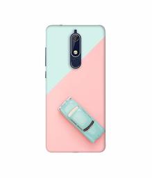 Amazon Brand - Solimo Designer Toy Car 3D Printed Hard Back Case Mobile Cover for Nokia 5.1