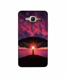 Amazon Brand - Solimo Designer Nature Digital Painting 3D Printed Hard Back Case Mobile Cover for Samsung Galaxy J2 Prime