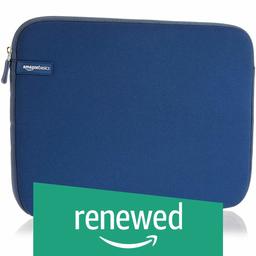 (Renewed) AmazonBasics 13.3-inch Laptop Sleeve (Navy)