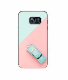 Amazon Brand - Solimo Designer Toy Car 3D Printed Hard Back Case Mobile Cover for Samsung Galaxy S7 Edge