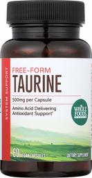 Whole Foods Market, Taurine 500mg, 60 ct