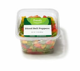 Fresh Brand – Diced Bell Peppers, 10 oz