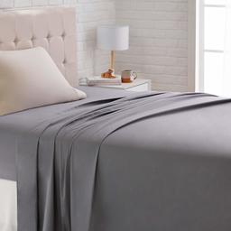 AmazonBasics Satin Flat Sheet