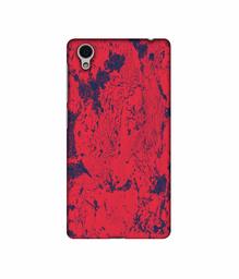 Amazon Brand - Solimo Designer Red Paint 3D Printed Hard Back Case Mobile Cover for Vivo Y51L