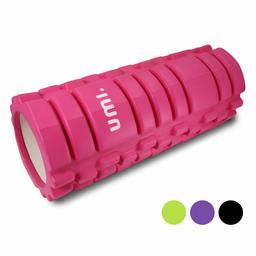 UMI. by Amazon -Rodillo de Masaje de Espuma con Diseño Trigger Point Rodillo pequeño 33cm x 13.5cm para Fitness Yoga Pilates Tejidos Profundos