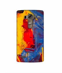 Amazon Brand - Solimo Designer Yellow and Dark Blue Canvas 3D Printed Hard Back Case Mobile Cover for LG G4 Stylus